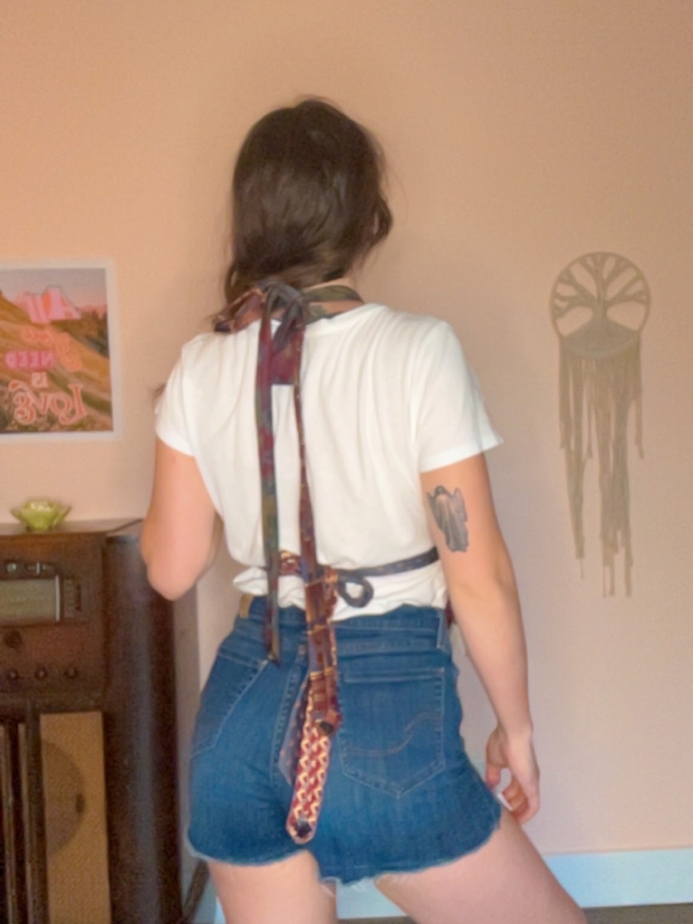 Upcycled Tie Top - Picture 3 of 4